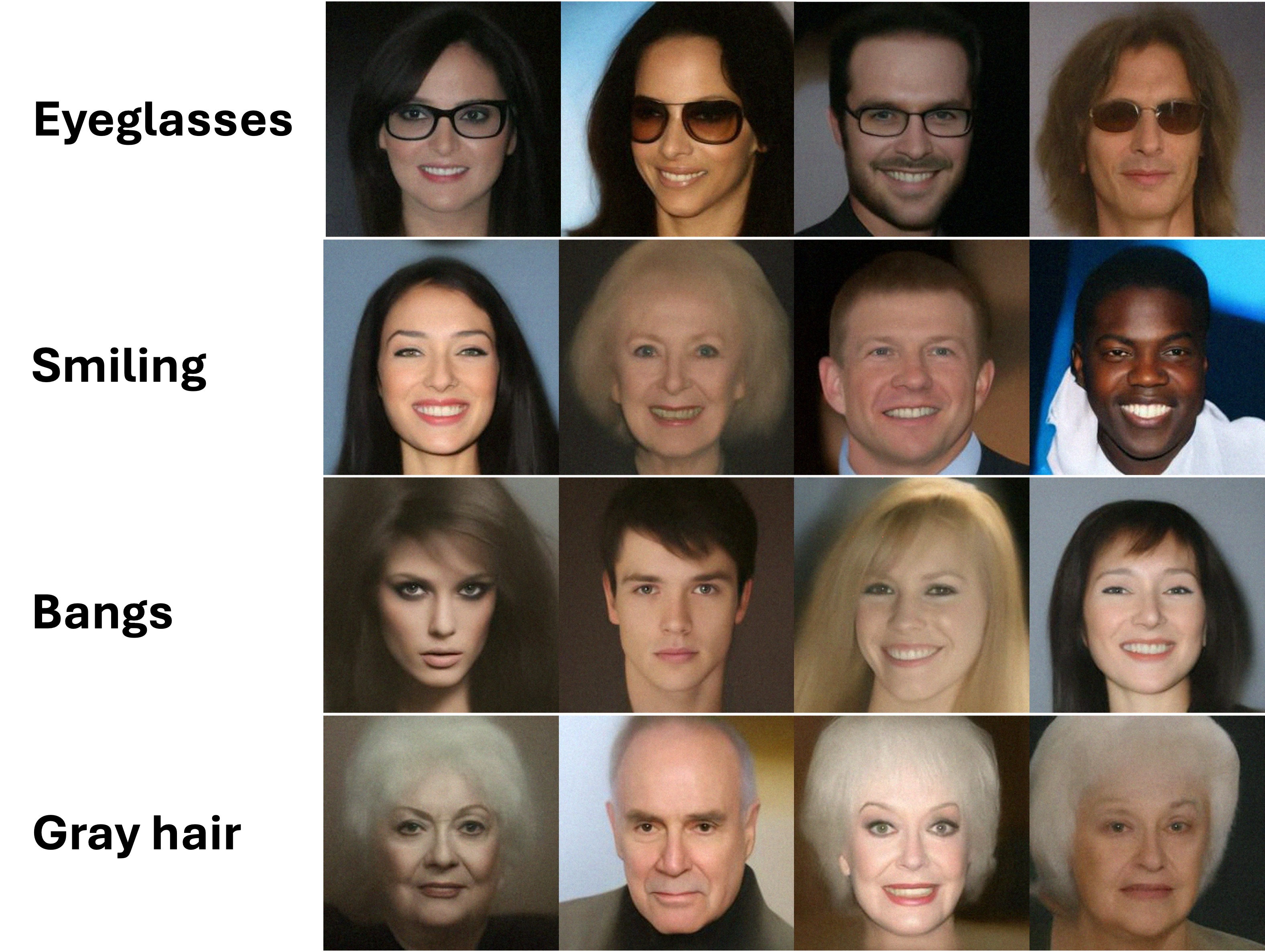 Single-attribute editing via NLBP